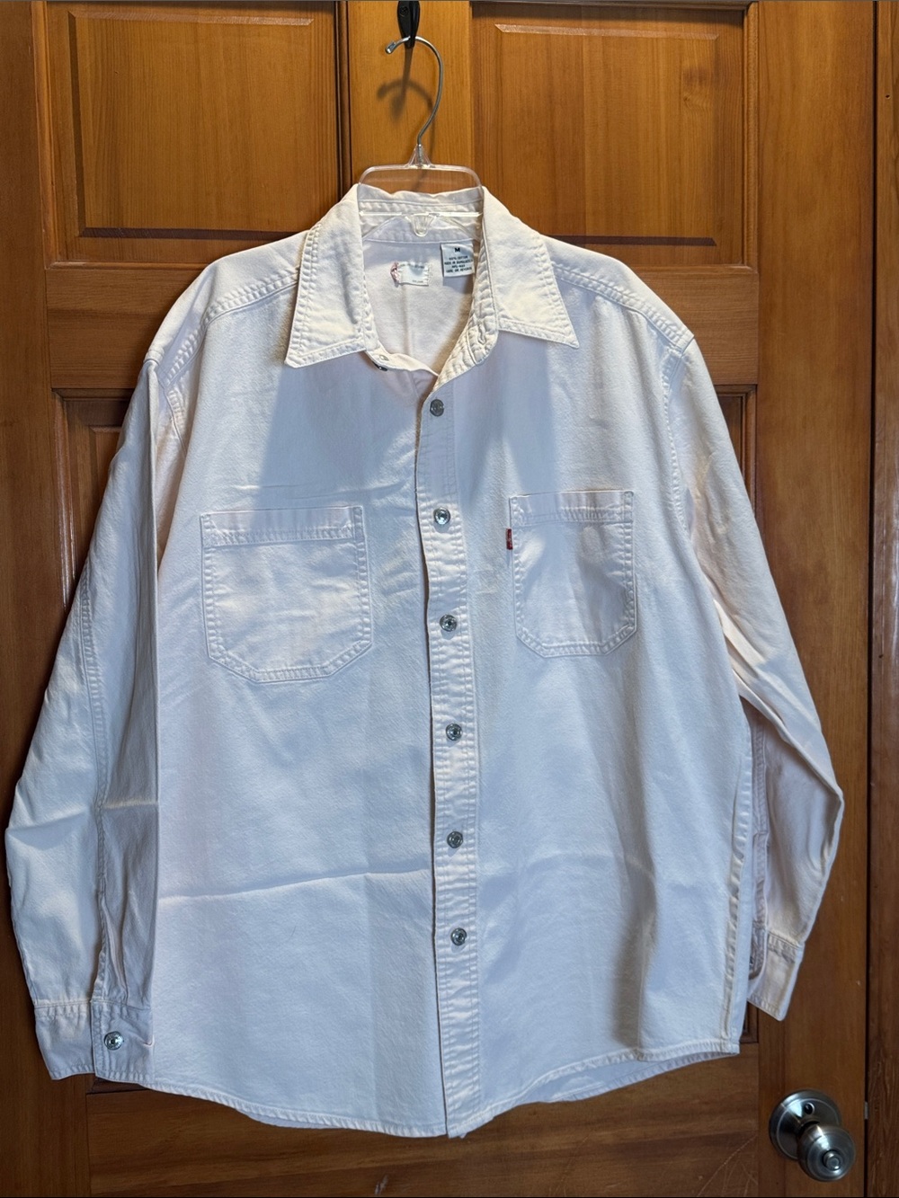 Levi's Women's Teodora Casual Button-Down Western Shirt or Shacket, Size Medium